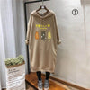 【裹起毛】質感のいい ニット プラスベルベット長袖 セーター <U-10224>