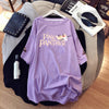 好感度UP ゆったり ロゴ Tシャツ 全5色 半袖 <U-4992>