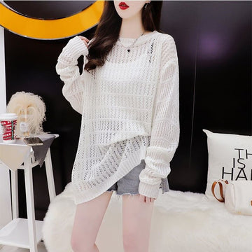 好感度満載 3色選択可 美感いっぱい 切り替え セーター＜U-3753＞