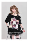 売れ筋 早い者勝ち 絶対流行 カジュアル 2色選択 Tシャツ<U-11461>