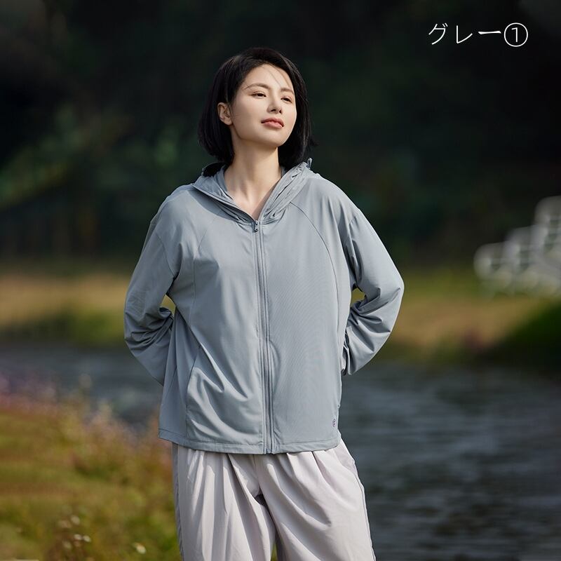絶対欲しい 日焼け対策 軽量で通気性が良い 全6色 パーカー コート 男女兼用<U-6665>