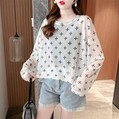着心地抜群 ラウンドネック 女性力を高める Tシャツ カットソー＜U-3045＞