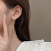 高級感溢れる 清純甘くて女子力UP 美感いっぱい ピアス アクセサリー＜isf-3808＞