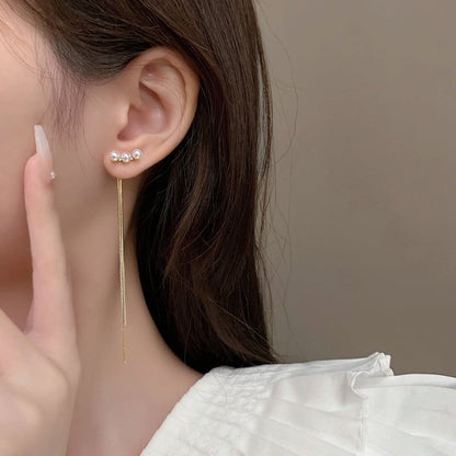 高級感溢れる 清純甘くて女子力UP 美感いっぱい ピアス アクセサリー＜isf-3808＞