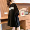 清純甘くて女子力UP ラウンドネック 一目惚れ カートゥーンプリント Tシャツ＜U-2817＞