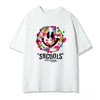 話題沸騰中 スマイリー カジュアル 半袖 Tシャツ <U-8651>