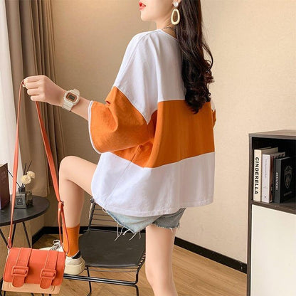 オシャレ度満点 3色選択可 美感いっぱい Tシャツ カットソー＜U-3042＞