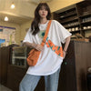 好感度満載 プリント 美感いっぱい Tシャツ カットソー＜U-3313＞