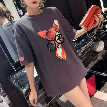 売り切れ必至 アクティブも綺麗も叶う 上品 プリント 全3色 半袖 Tシャツ <U-8990>