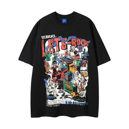 売れ筋 早い者勝ち 絶対流行 カジュアル 2色選択 Tシャツ<U-11524>