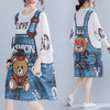 旅行Ｔシャツ 夏 レディース 膝丈 プリント 大きいサイズ ゆったりさらっと涼しい U-656