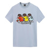 期間限定 特別デザイン カジュアル プリント 全3色 半袖 Tシャツ <U-8838>
