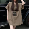 レトロ プリント オシャレ度満点 Tシャツ カットソー＜U-3309＞