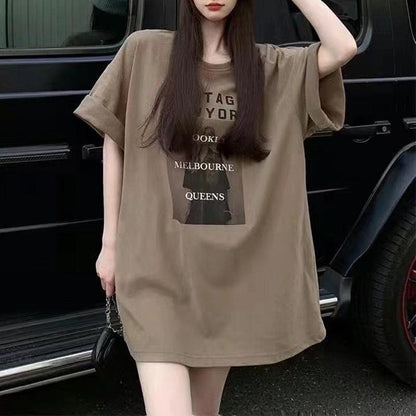 レトロ プリント オシャレ度満点 Tシャツ カットソー＜U-3309＞