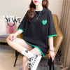 ファッション 3色選択可 シンプル 切り替え Tシャツ カットソー＜U-3070＞