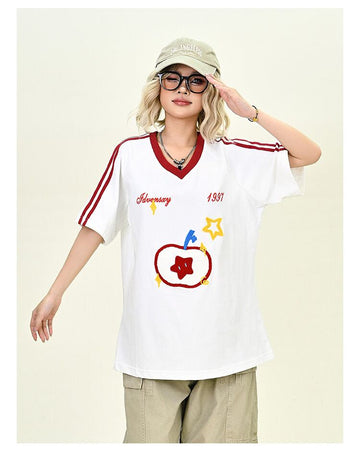 売り切れ必至 早い者勝ち 絶対流行 カジュアル 2色選択 Tシャツ<U-11545>