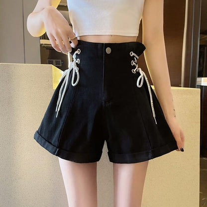 美感いっぱい ハイウエスト 今季大好評 パンツ ボトムス＜U-3193＞