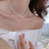 レトロ 美人度アップ ファッション ネックレス アクセサリー＜isf-3283＞