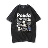 売り切れ必至 カジュアル ファッション感満々 アバンギャルド プリント カップル 全7色 半袖 Tシャツ <U-9320>