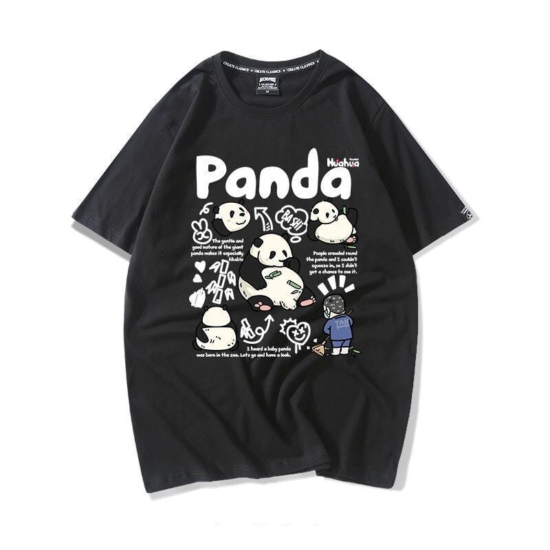 売り切れ必至 カジュアル ファッション感満々 アバンギャルド プリント カップル 全7色 半袖 Tシャツ <U-9320>