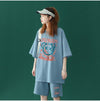 早い者勝ち  半袖Ｔシャツⅹパンツセット全4色 男女兼用<U-6554>