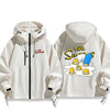 【春新作】好感度UP  撥水加工 バックビッグロゴ 男女兼用 3色展開 マウンテンパーカー U-12704