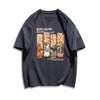 着回し力抜群 アバンギャルド 特別デザイン プリント全5色 半袖Tシャツ<U-8712>