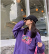 定番シンプル  グラフィックプリントフード付き パーカ＜U-4104＞