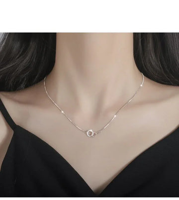 女性力を高める 気質溢れる シンプル ネックレス アクセサリー＜isf-2508＞