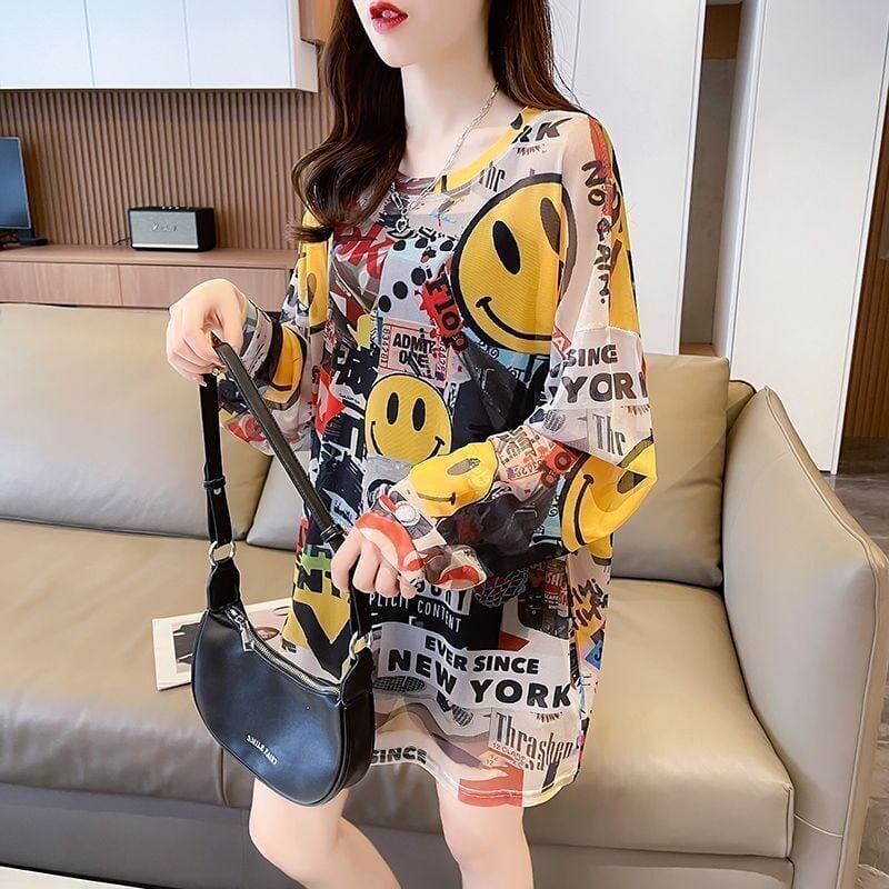 【半額セール！】 大人可愛い 売り切れ必至 元気いっぱい チュール 花柄 Tシャツ<U-4929>