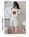 大人可愛い カジュアル 夏に嬉しい機能付き 半袖Ｔシャツⅹパンツセット全4色<U-11194>