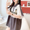 着心地抜群 POLOネック 好感度満載 アルファベット Tシャツ カットソー＜U-3218＞