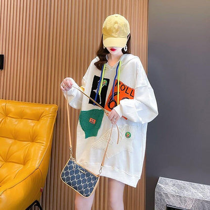 オシャレ大人可愛い合わせやすいパーカー