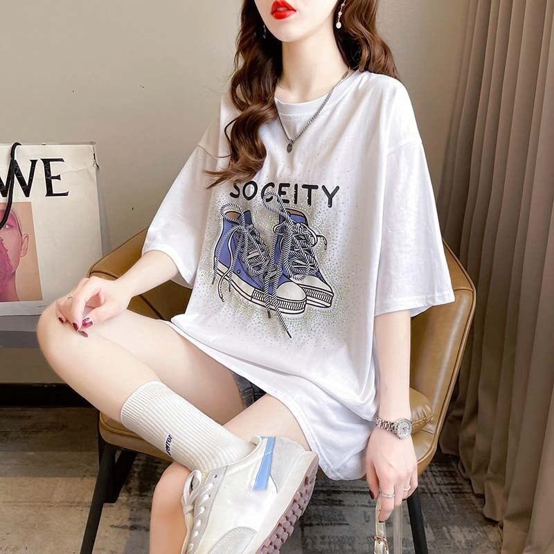 オシャレ度満点 プリント 今季大好評 Tシャツ カットソー トップス＜U-3281＞