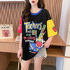 【半額！期間限定！！】カジュアル ルーズ キュート Tシャツ<U-6611>