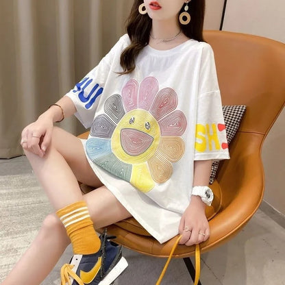 【人気急上昇中！】大人可愛い定番シンプル 好感度UP 海外トレンド カジュアル 全3色 半袖 Tシャツ ＜U-11285＞