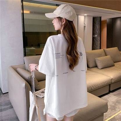 話題沸騰中 カジュアル 肌触り抜群 全3色 半袖 Tシャツ ショートパンツ セットアップ ＜U-8973＞
