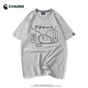 ファッション感満々 着心地良い デザイン性抜群 全8色 半袖 Tシャツ <U-11684>