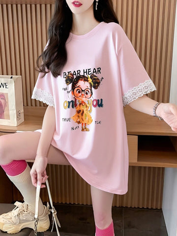 美人度アップ カジュアル 好感度UP 全4色 半袖 Tシャツ ＜U-11118＞