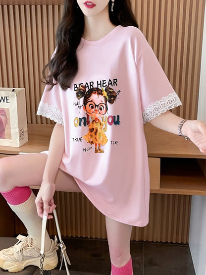 美人度アップ カジュアル 好感度UP 全4色 半袖 Tシャツ ＜U-11118＞