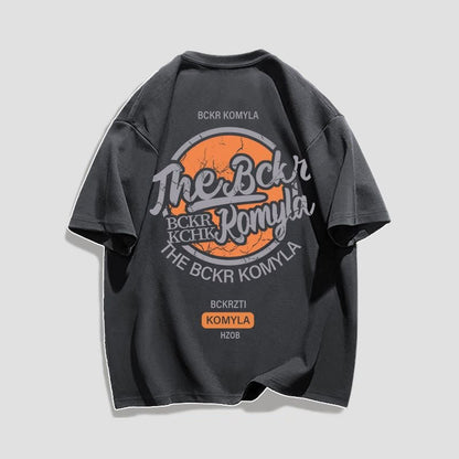 絶対欲しい 全5色 トレンドのロゴデザインをプリントしたTシャツは着回し力抜群 半袖Tシャツ<U-9256>