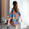 カジュアル 3色選択可 好感度満載 プリント Tシャツ カットソー＜U-3323＞