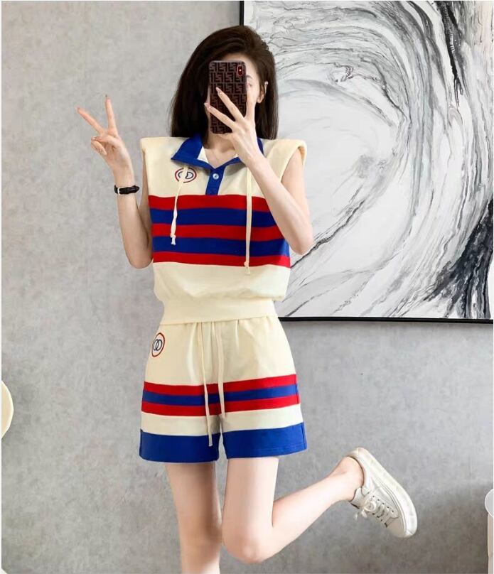 大活躍 シンプル ファッション 上品 ブラウスⅹパンツセット<U-6624>