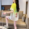 新商品 カジュアル グラデーション プリント 全3色 半袖Tシャツ<U-9214>