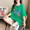 デザイン感 切り替え チャーミング プリント Tシャツ カットソー＜U-3409＞
