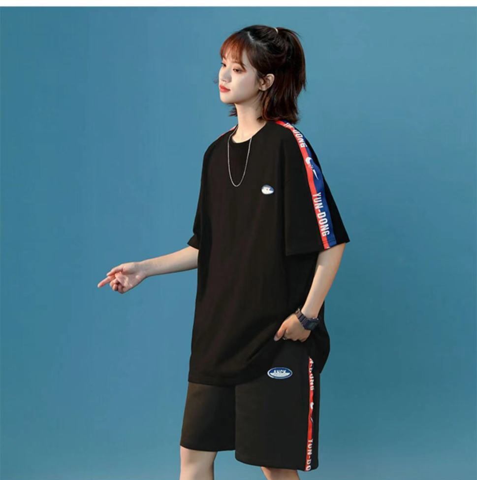 今季マストバイ  カジュアル ＜U-4447＞ 半袖Ｔシャツⅹパンツセット全2色<U-8197>