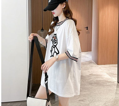 定番シンプル 好感度UP 海外トレンド カジュアル 全3色 半袖 Tシャツ ＜U-11486＞