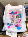 絶対欲しい ゆったり 個性派 半袖Tシャツ ホワイト ＜U-4954＞