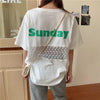 個性的なデザイン 3色選択可 バックで綺麗 Tシャツ カットソー＜U-3023＞