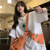 好感度満載 プリント 美感いっぱい Tシャツ カットソー＜U-3313＞